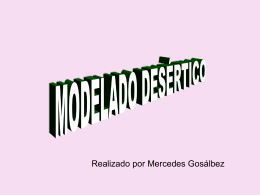 Modelado desértico - pagina mercedes gosálbez