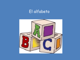 El alfabeto - SpanishLanguageWiki