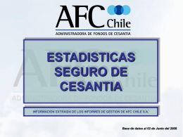 cotizantes - AFC Chile