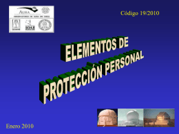 ELEMENTOS DE PROTECCIÓN PERSONAL LOS - AURA-O