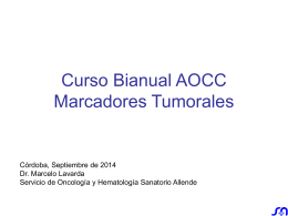 Curso Bianual AOCC Biología Molecular