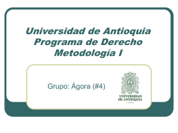 Modos de Aprendizaje - Universidad de Antioquia