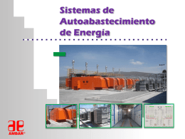 Autoabastecimiento Eléctrico Cogeneración de Energía Eléctrica y