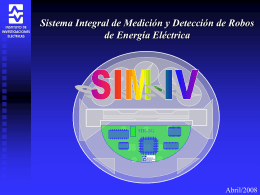 Sistema Integral de Medición y Detección de Robos de Energía