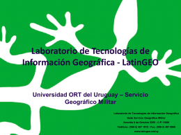 Presentación LatinGEO-UY
