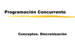 POO- Conceptos Concurrencia