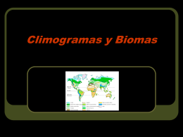 Climogramas y Biomas - ies picos de urbión