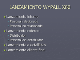 COMO LANZAR WYPALL X80