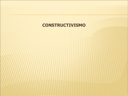 CLASE 1. TEORIA-CONSTRUCTIVISTA