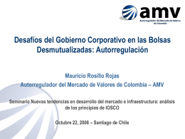 Autorregulador del Mercado de Valores Colombia (AMV)