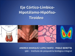 Eje Tiroideo - Instituto de Psiquiatría Biológica Integral