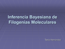 Bayesianos - Instituto de Biología