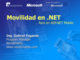 ASP.NET Mobile