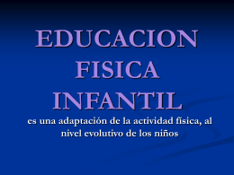 EDUCACION FISICA INFANTIL - Instituto pestalozzi 4089