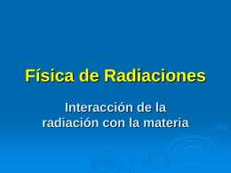 Física de Radiaciones