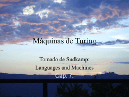 MAQUINAS DE TURING