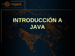 Introducción a Java