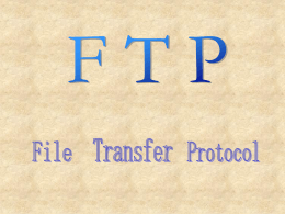 Presentación FTP - I like the idea