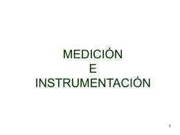 MEDICIÓN E INSTRUMENTACIÓN - Ministerio de Energía y Minas