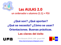 Las AULAS 2.0