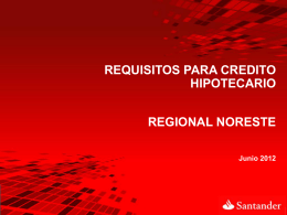 Requisitos créditos Santander 4 MDP