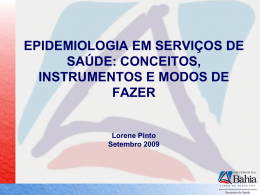 Dra. Lorene Pinto (Sesab/Salvador)