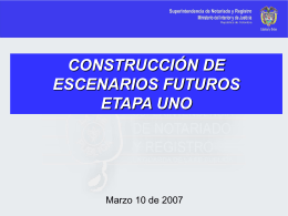 ETAPA 1. CONSTRUCCION DE ESCENARIOS versión 3