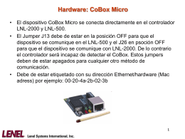 Hardware: CoBox Micro – Tabla de NetMask