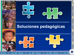 Soluciones pedagogicas