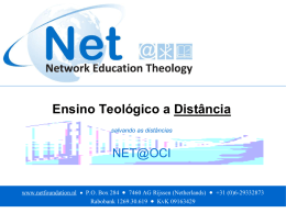 Blended Learning - Network Education Theology