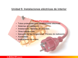 09. Instalaciones eléctricas de interior