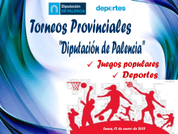 TORNEOS PROVINCIALES 2015