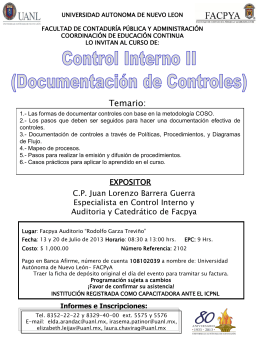 13 y 20 jul. control Interno II (doc. de controles)