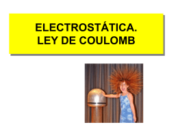 electrostática. ley de coulomb ¿qué es la carga?