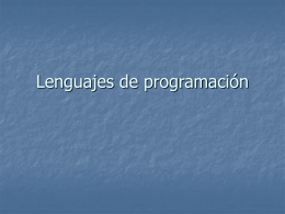 7 Lenguajes de programación
