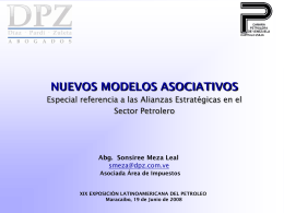 Nuevos modelos asociativos (Díaz, Pardi & Zuleta)