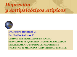 Depresión y Antipsicóticos Atípicos