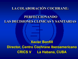 Centro Cochrane Iberoamericano