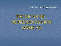 Diapositiva 1 - tecnicas de representación básicas