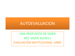 Autoevaluación Universidad Nacional de Río Curarto