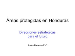 Direcciones - Agenda Forestal Hondureña