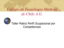 Colegio de Tecnólogos Médicos de Chile A.G.