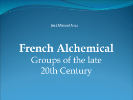 French Alchemical