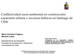 Ecología política y `nuevo urbanismo`