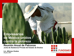 FUNDEMEX - Junta de Asistencia Privada Sinaloa
