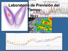 Diapositiva 1 - Laboratorio de prevision del tiempo