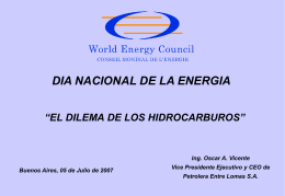 Año 2005 - Comité Argentino Consejo Mundial de Energía