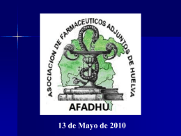 AFADHU, Asociacin de farmacuticos adjuntos de Huelva