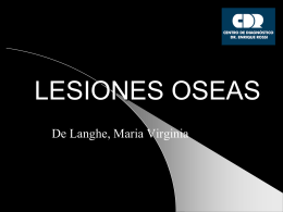 LESIONES OSEAS - Centro de Diagnóstico Dr. Enrique Rossi