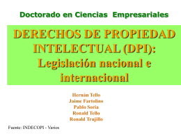 propiedad intelectual - Instituto de Investigaciones de la Amazonía